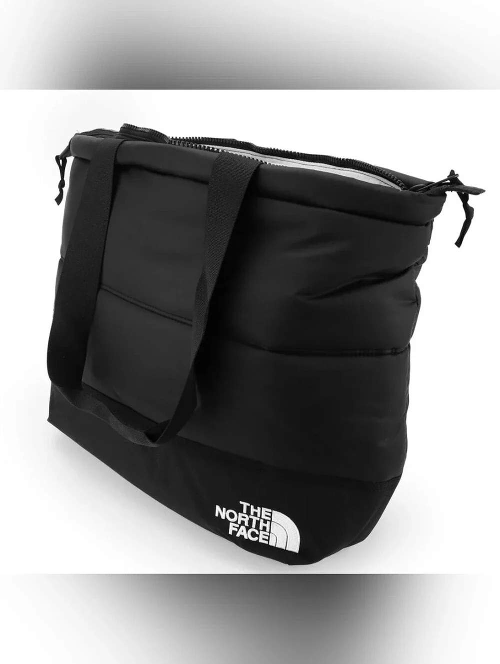 NWT The North Face Nuptse Tote In TNF Black - Unisex Puffer Bag